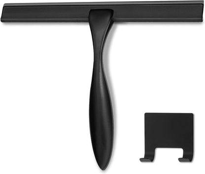 Hiware All-Purpose Shower Squeegee for Shower Doors, Bathroom, Window and Car Glass - Stainless Steel, 10 Inches