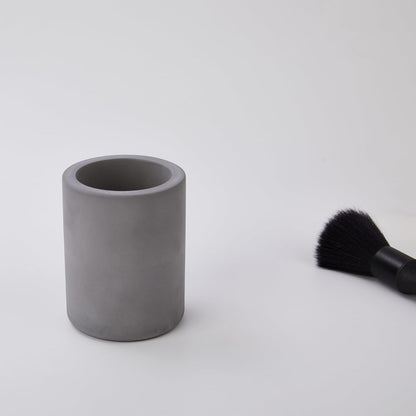Drying Stone Toothbrush Holder, Diatomite Toothbrush Holders for Bathroom Counter, Quick Drying Electric Toothbrush and Toothpaste Holder Bathroom Organizer, Marble White