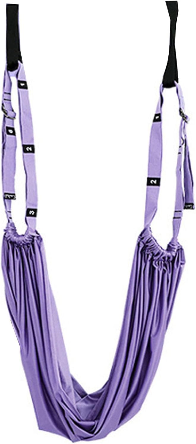 Door Leg Stretcher with Loops Stretching Strap Elastic Band for Lower Back Handstand Training Muscle Exercise Flexibility Support Home Gym