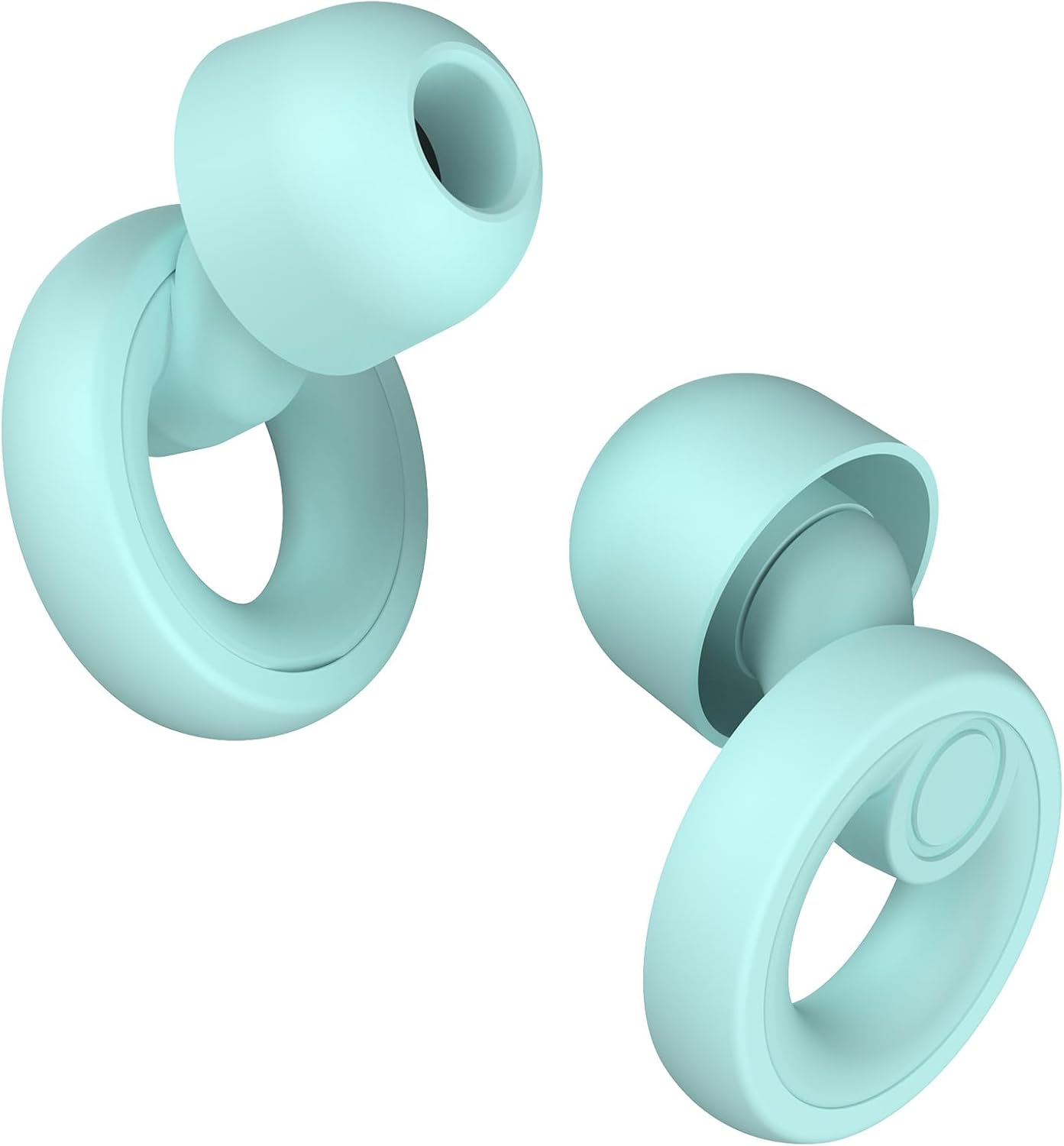 Jayine Ear Plugs for Noise Cancelling Ear Protection EarPlugs for Sleep,Concerts,Work,Study,8 Size Eartips with Small Box,Perfect -30dB Silicone Earplugs for Noise Reduction