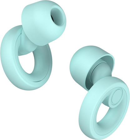Jayine Ear Plugs for Noise Cancelling Ear Protection EarPlugs for Sleep,Concerts,Work,Study,8 Size Eartips with Small Box,Perfect -30dB Silicone Earplugs for Noise Reduction
