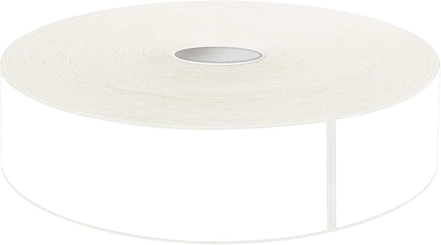 600 Blank Removable Freezer Labels Water Oil Resistant with Perforation Line for Food Containers Jars Pantry Organization (Ink Quick-Dry，1” x 2”)