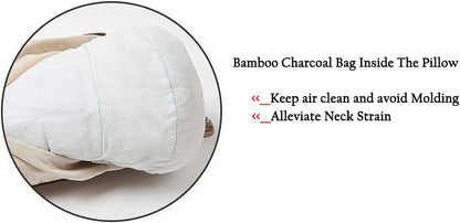 ALIBO Airplanes Travel Pillow Firm Chairs Cushion Auto Car Curve Neck Headrest Recliners Back Supports with Adjustable Elastic Strap 1 Piece