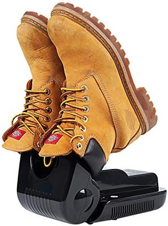 Boots and Shoes Dryer, Glove Dryer & Boot Warmer with Heat Blower, Portable Adjustable Rack and Timer, Folding Design & Quick Drying for Shoes, Gloves, Hats, Socks, Ski Boots