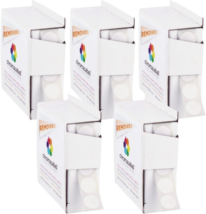 Removable Green Dot Stickers, 1/2 Inch, 1000/Box | Inventory Circle Labels with Removable Adhesive for Offices, Classrooms, Food Service, and Medical Settings. Made in USA