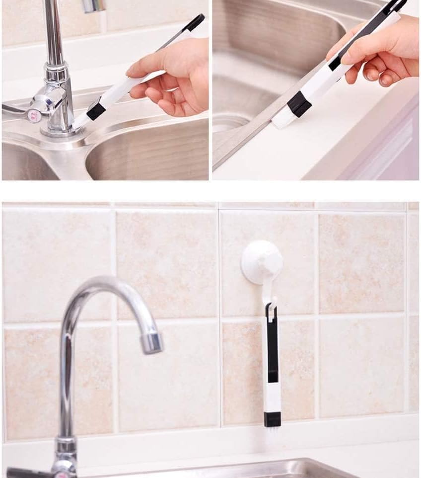 Window Groove Cleaning Brushes Tools,6 Pcs Household Deep Cleaning Tool,Magic Window Sill Cleaning Tool for Slide Door,Shutter,Air Conditioner,Bathroom/Shower,Blinds,Vents (6 PCS)