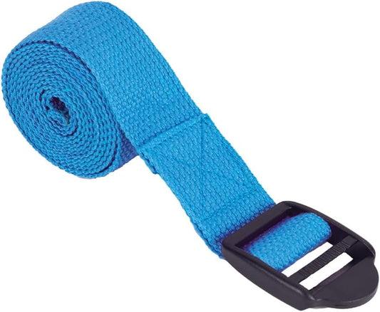 Power Systems Yoga Strap for Stretching and Positioning - Increase Flexibility - Adjustable Strap