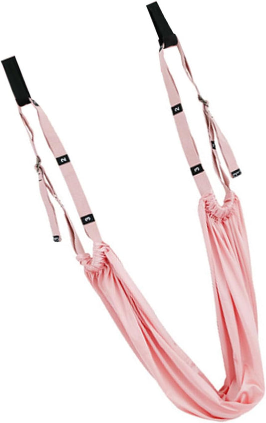Door Leg Stretcher with Loops Stretching Strap Elastic Band for Lower Back Handstand Training Muscle Exercise Flexibility Support Home Gym