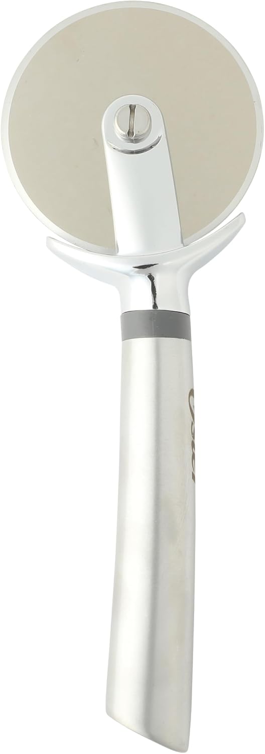 Oster Chadswyck 8” Can Opener, Stainless Steel Manual Can Opener with Soft Grip Handles, Smooth Edge Cutting, Dishwasher Safe