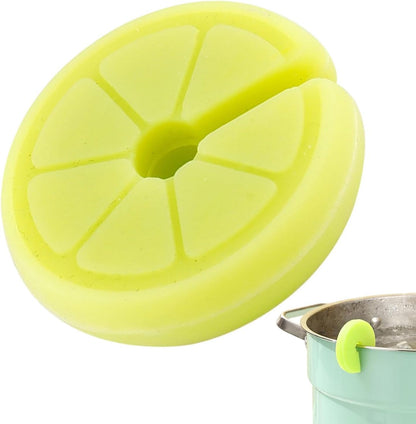 Pot Lid Lifter Heat Resistant Spill Proof Silicone Holder | Pot Lid Overflow Stopper for Soup Cooking Stewing Simmering