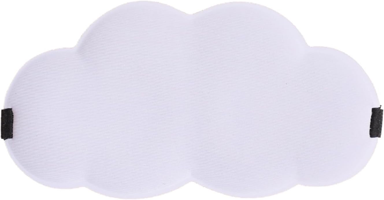3D Contoured Sleep Eye Mask, Full Blackout Soft Foam Sleeping Mask, Breathable Blindfold for Nap Travel, Multi Colors Available (Beige)
