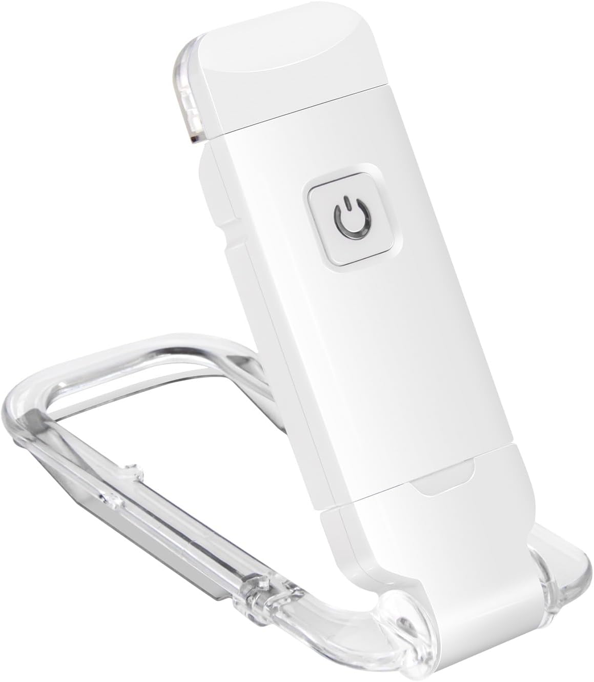 LUXSWAY USB Rechargeable Book Light for Reading,Small Book Reading Light in Bed,Clip On Bookmark Kids Light for Bed,Brightness Adjustable for Eye Care,2 4000K and 2 1550K LEDs for Bookworms