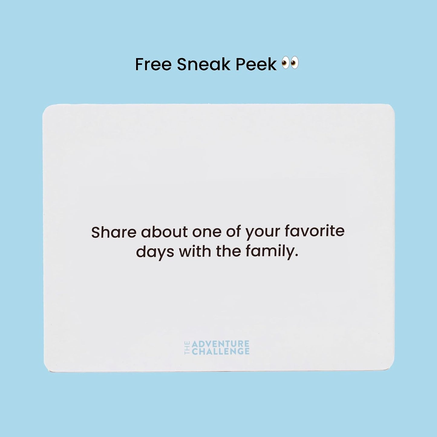 Family Connection Cards - 50 Conversation Starters for Families | Meaningful Conversation Starters, Family Cards For Better Communication, Travel Activity For All Ages