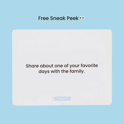 Family Connection Cards - 50 Conversation Starters for Families | Meaningful Conversation Starters, Family Cards For Better Communication, Travel Activity For All Ages
