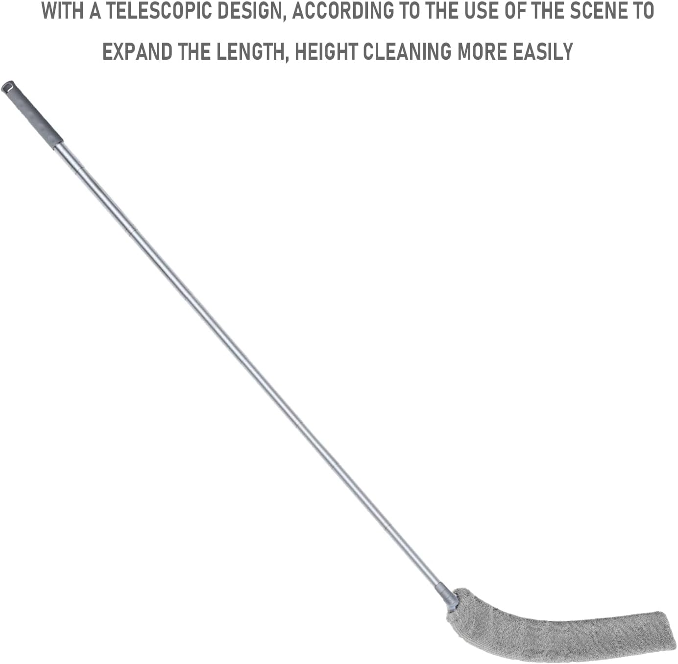 100" Retractable Gap Dust Cleaner Cleaning Tools, Under Appliance Cleaning Gadgets, Microfiber Gap Duster, Underneath Cleaning Tools for Fridges, Couch, Stove, Bed, Furniture