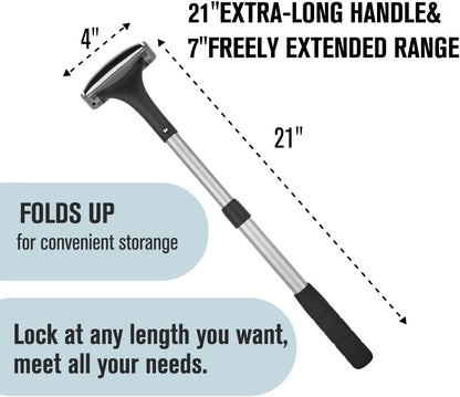 EASACE Cold Massage Roller Ball, Cryosphere Cold Ball, Therapy Ball, Fitness Ice Roller Ball with extention Handle, Relieve Muscle Pain