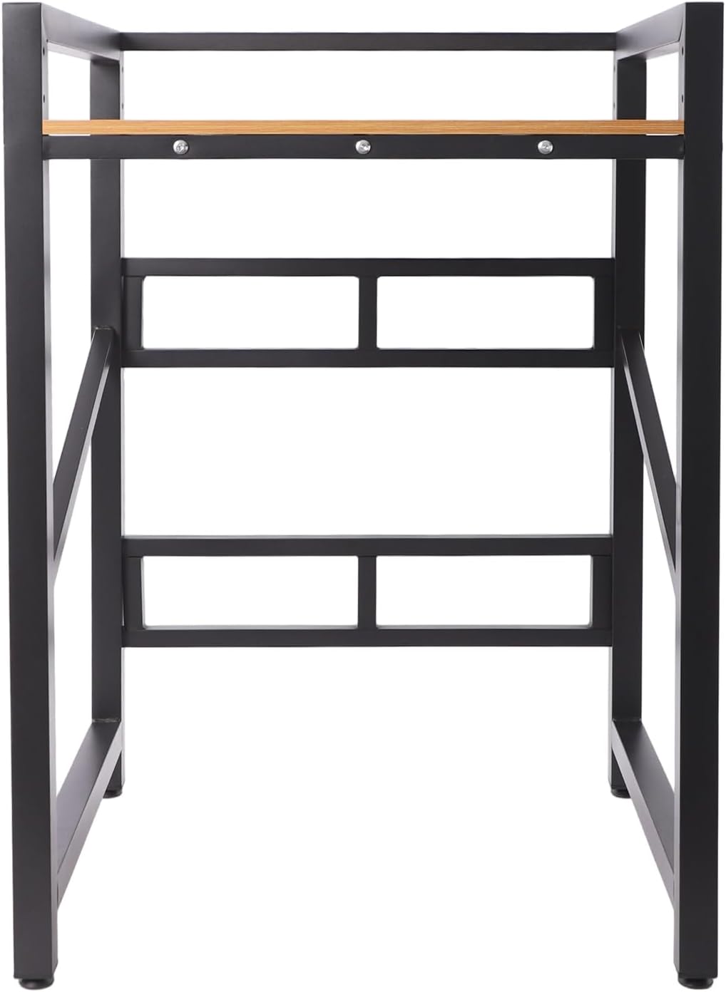 Washer Dryer Stacking Rack Stand, 25.6" Wide Over the Washer and Dryer Storage Shelf, Heavy Duty Washing Machine Shelf with Height Adjustable Shelves for Laundry Room, Bathroom, 661lbs Load Capacity