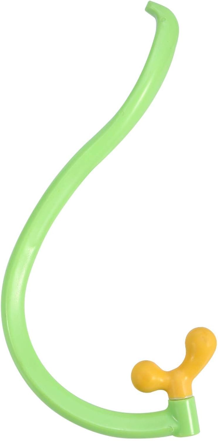 YUYTE Back Massager Stick Hook Dual Head Point Massager Pain Relief Pain Relief Massage Tool