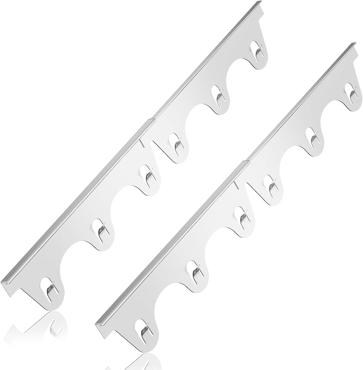 Stove Gap Covers Stainless Steel,2Pack Retractable Stove Gap Filler-Black | (13.8"–27.5" Length, 0.79" Width), Heat-Resistant Guard & Range Trim Kit Between Stove Top & Counter