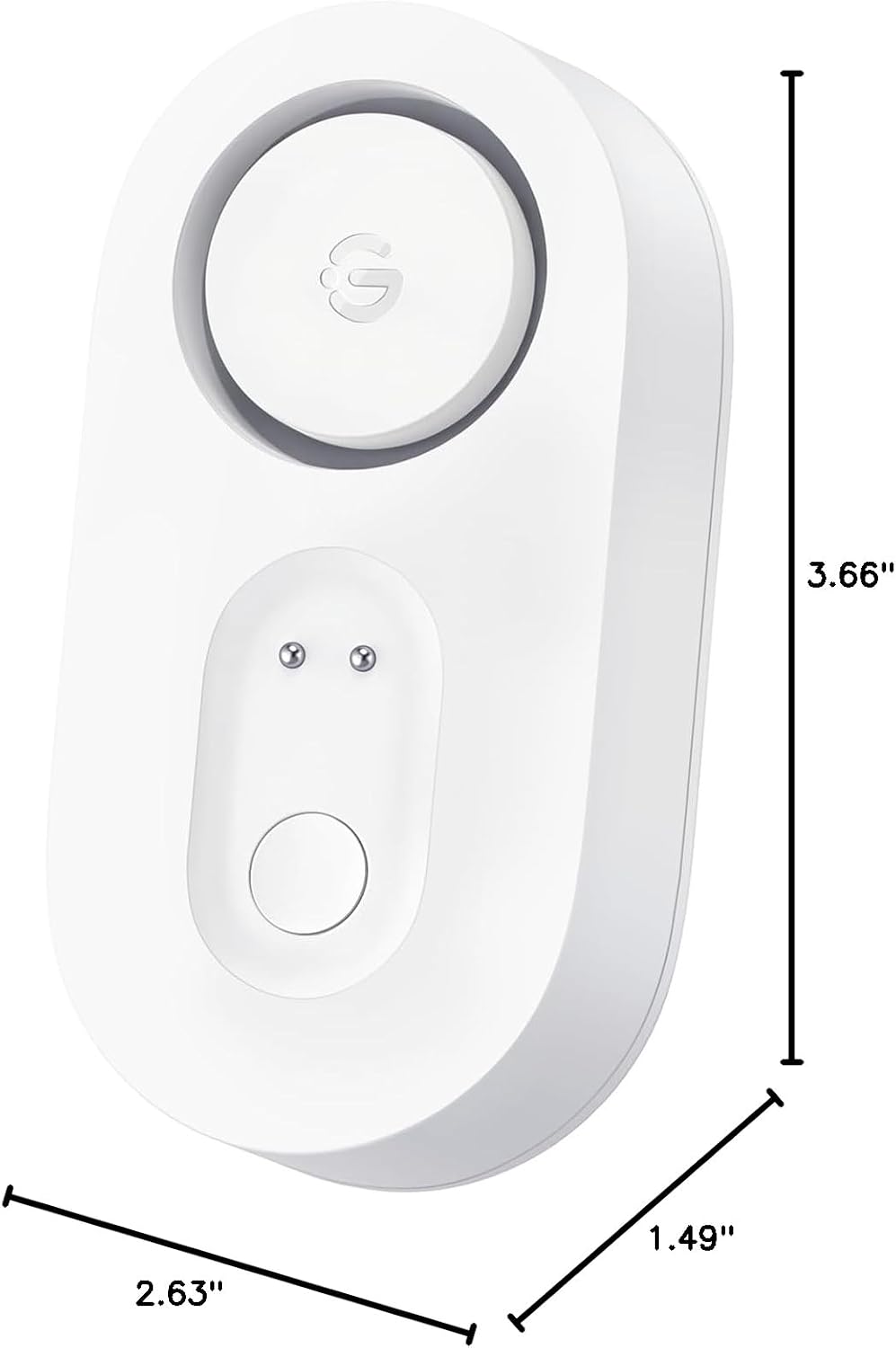 GoveeLife Upgraded Smart Water Leak Detector 1s with High Alarm, 4 Pack | 1804ft Ultra-Long Range, WiFi Water Sensor with SMS/Email/APP Push, 5Yr Battery Life,IP67, Suit for Home, Basement, Kitchen