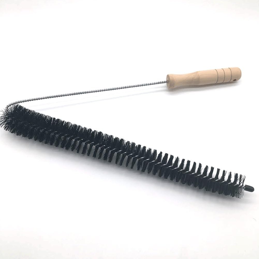 Dryer Cleaner Vent Brush, Washing Machine Brush Dryer Vent Cleaning Kit, Long Coil Brush Cleaning Tools Flexible Lint Remover(Color:Black)