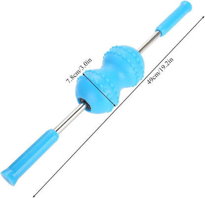 Massage Roller, Portable Multifunctional Body Muscle Yoga Massage Roller Stick Pain Relief Stick