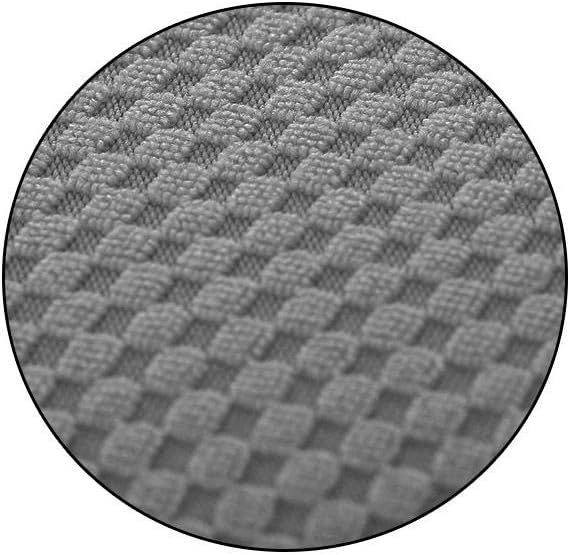 Isccdy Removable Washable Office Chair Armrest Slipcovers Covers Pads (Gray)