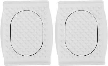 Hemoton Food Safety Holder for Mandoline Slicer Set of 2 Plastic Finger Guard for Vegetable Cutting and Grating Kitchen Gadgets 3.74X2.95X1.18In