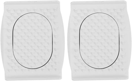 Hemoton Food Safety Holder for Mandoline Slicer Set of 2 Plastic Finger Guard for Vegetable Cutting and Grating Kitchen Gadgets 3.74X2.95X1.18In