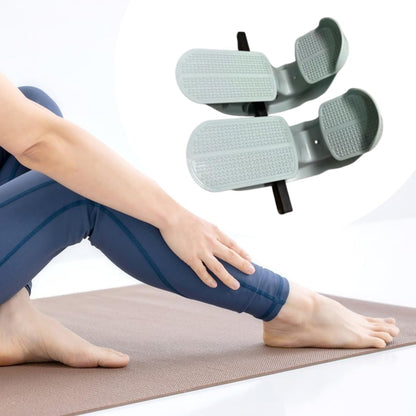 SM SunniMix 2 Pieces Foot Rocker Stretcher Calf Stretching Board Ankle Tool Pedal Featuring Nonslip pp Structure for Enhanced Comfort Suitable for Gift Giving, Blue