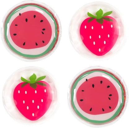 4PCS Gel Eye Ice Pack Set Reusable, Cold and Hot Compress for Eyes, Ice Pack for Eyes, Cooling Eye Pads for Eye Strain, Swelling, Redness, Dark Circles, Puffy Eyes, and Eye Recovery Surgery.