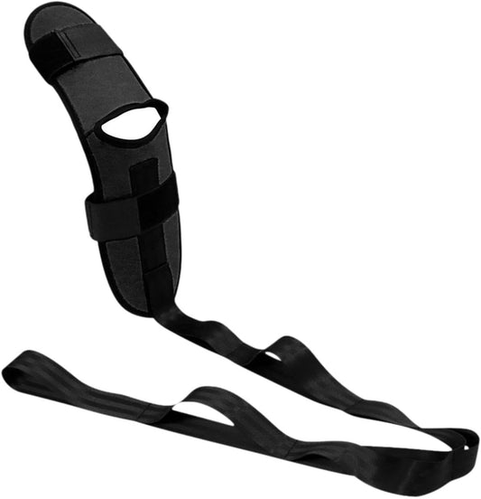 Stretching Strap with Loops for Foot And Calf Attachable Exercise Stretcher Strap Adjustable for Flexibility Mobility Pilates