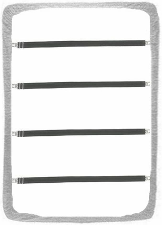 Bed Sheet Clip,Sofa Slipcover Holder,Hold the Sheets Tightly,20" to 78",4 Pieces(White)
