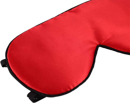 ALASKA BEAR Sleep Mask 2 Straps, Mulberry Silk, Twin Thin Elastic Bands Stay Put All Night, Smooth Eye Mask Two Adjustable Head Strings and Nose Baffle
