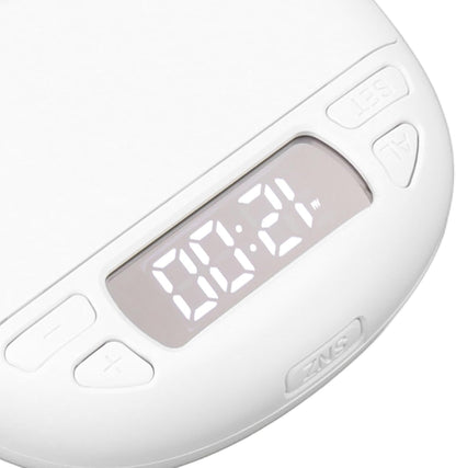 Airshi Vibrating Alarm Clock, Alert Digital Alarm Clock LED Display for Bedroom, Vibrating Alarm Clock for Heavy Sleepers, Extra Loud Bed Shaker Clock for Hearing Impaired