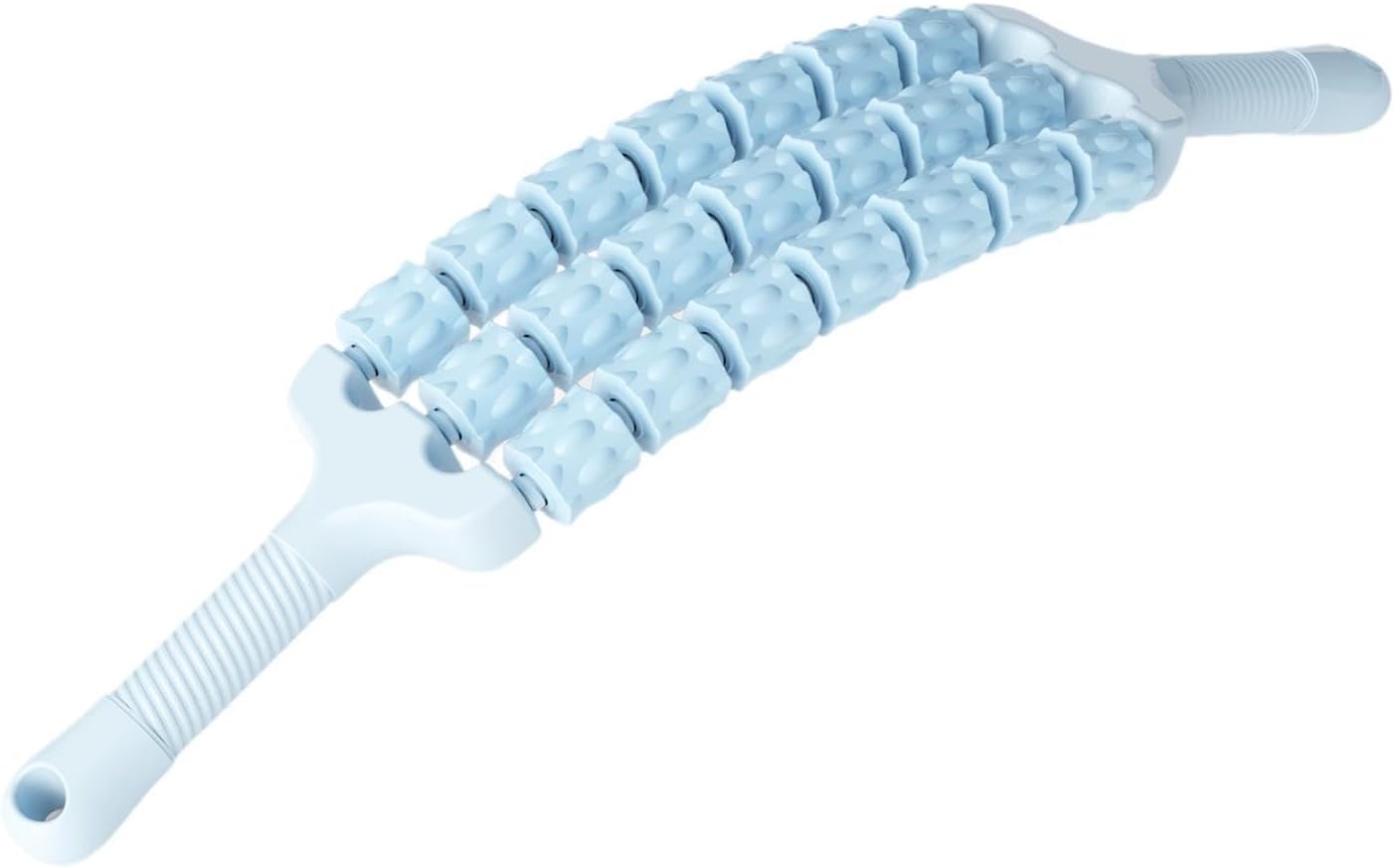 Massage Roller Sticks Handheld Body Relaxation Manual Massage Tool Ergonomic Grip Multifunctional Anti Slip Handle Suitable for, Blue
