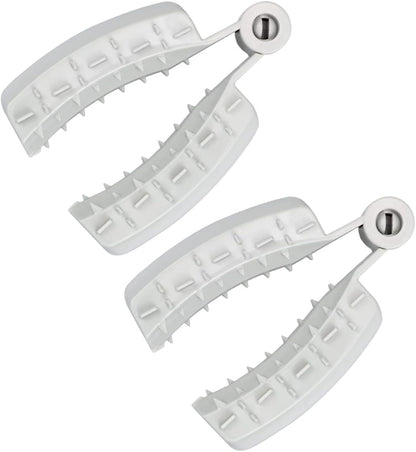2Pcs Finger Guard Mandolin Guard Vegetables Fruit Slicer Grater Protector Kitchen Tools for Grabbing Garlic, Carrot, Potato, Cucumber