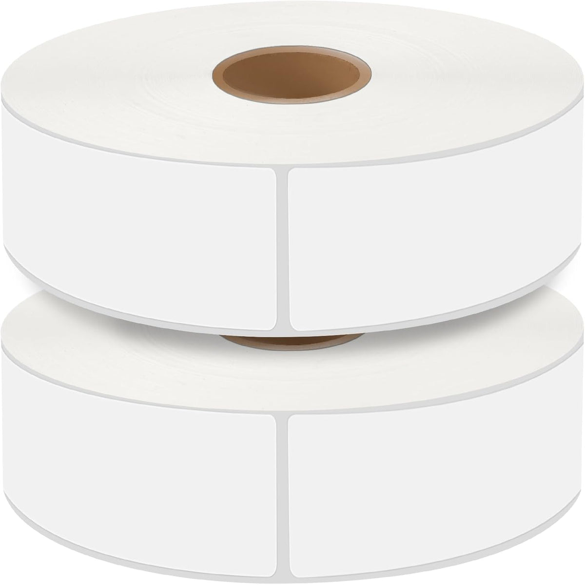 1000 Freezer Labels, 1 x 3 Inch Removable Food Labels, White