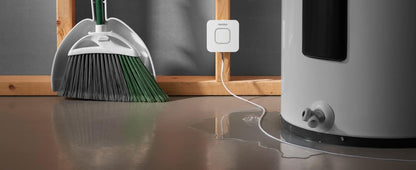 Honeywell Home RWD42/A Water Defense Water Leak Alarm with Sensing Cable, Rwd42 , White | RWD42/A Water Defense Rwd42 , White