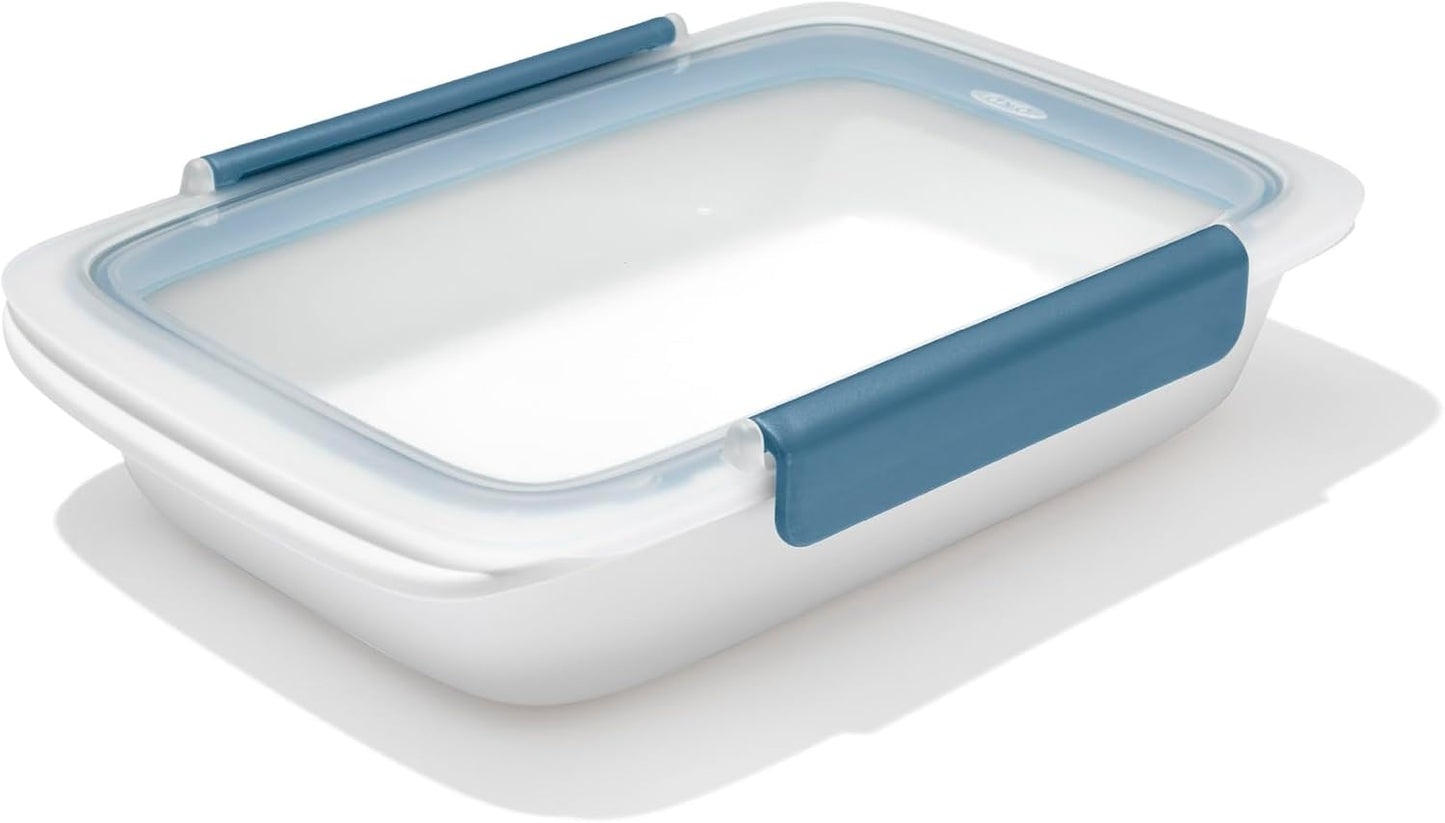 OXO Good Grips Prep and Go Container With Colander - Ocean Blue