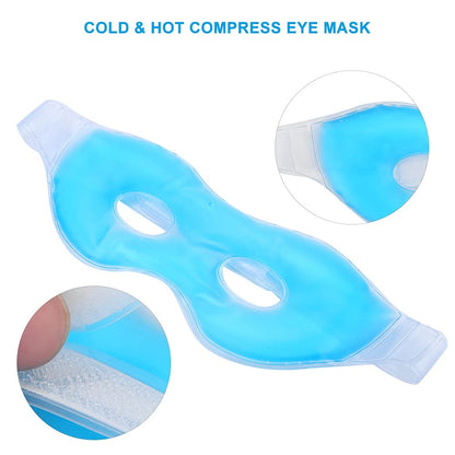 Gel Eye, Reusable Cold and Hot Compress Sleeping Eye, Ice Cooling Eye, for Anti fatigue Dark Circles, Relieves Puffiness and Eye Relax
