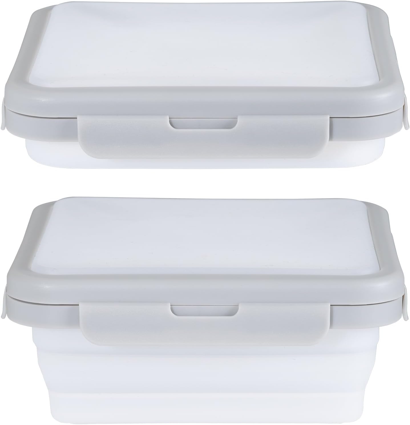 Reusable Silicone Food Storage Container with Lid Avocado Saver, Onion Keeper, Silicone Kitchen Organizers for Fridge