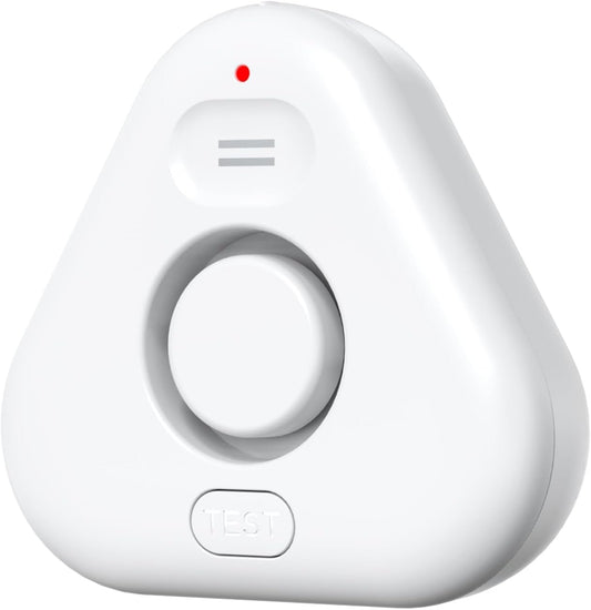 Stechro Water Leak Detector, 120dB Water Sensor Alarm, Water Leakage Detection Device for Home Pipe/Drain/Sink/Faucet Drip, Floor Flooding in Basement/Bathroom/Kitchen/Toilet/Laundry Room