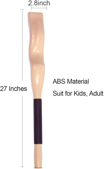 Daydance Kids Women Ballet Foot Stretcher Wooden Arch Enhancer Set with Resitance Bands, for Ballet, Gymnastics, Yoga