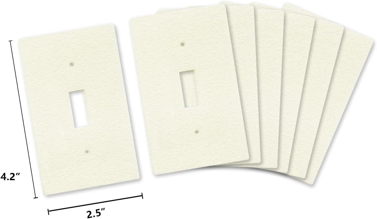 50Pcs Duplex Switch Outlet Insulation Foam Gaskets | Draft Sealers for Outlets & Switches | Fits Duplex Wall Plates | Ideal for Homes, Offices & Commercial Space