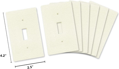 50Pcs Duplex Switch Outlet Insulation Foam Gaskets | Draft Sealers for Outlets & Switches | Fits Duplex Wall Plates | Ideal for Homes, Offices & Commercial Space