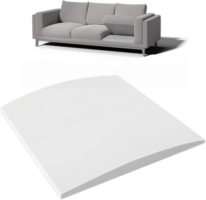 Couch Cushion Support for Sagging Seat, 20"x20"x2" 40D High Density Curved Foam Sofa Cushion Support, Under-Cushion Sag Repair,Grey Set of 3