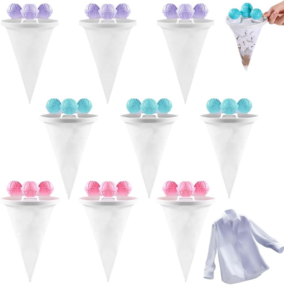 3/6/9PCS Washing Machine Lint Catcher, Pet Hair Remover for Laundry (3)