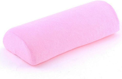 Memory Foam Bolster Pillow with Removable Cover for Neck Leg Back Lumbar Spine Knee Pain Relief Pillow Lumbar Support Multi-use for Bed, Sleeping (Pink)
