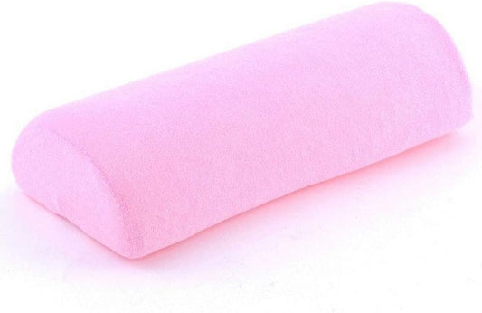 Memory Foam Bolster Pillow with Removable Cover for Neck Leg Back Lumbar Spine Knee Pain Relief Pillow Lumbar Support Multi-use for Bed, Sleeping (Pink)